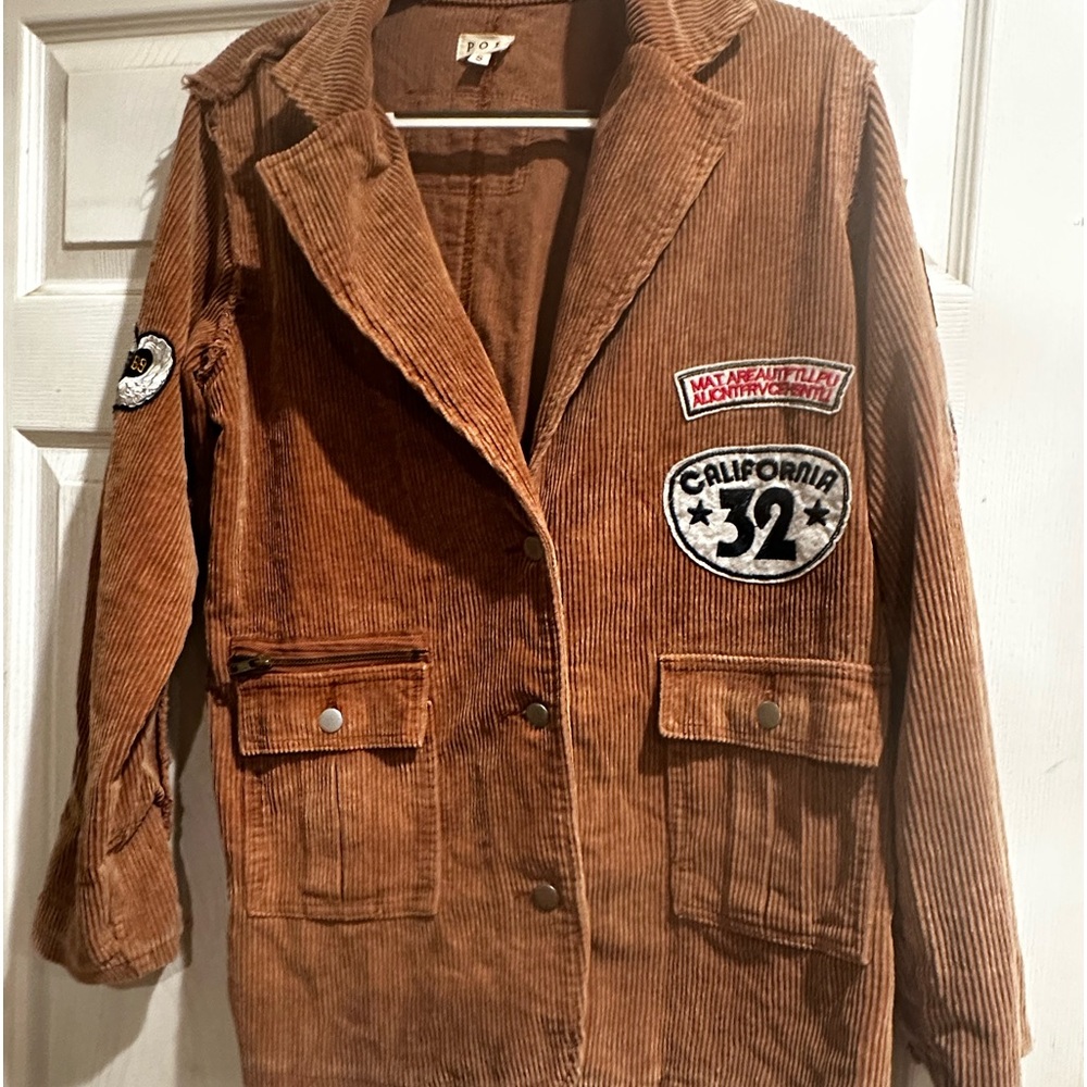 Women’s corduroy blazer worn once
